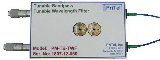 Tunable Wavelength Filter