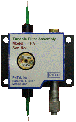 Tunable Wavelength Filter